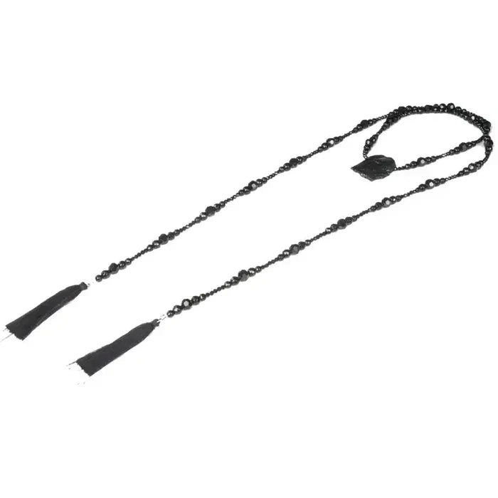 Serpent Tassel Lariat Necklace