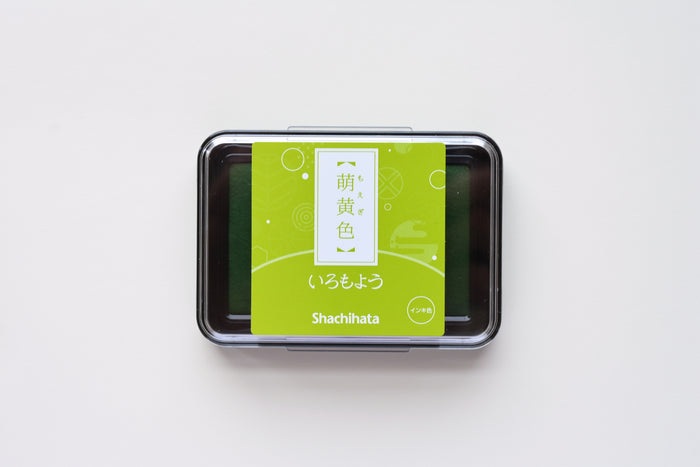Shachihata Oil-Based Ink Pad - Iromoyo - Traditional Japanese Colors