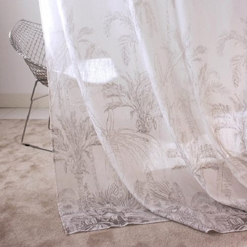 Sheer Fabric - Zanzibar