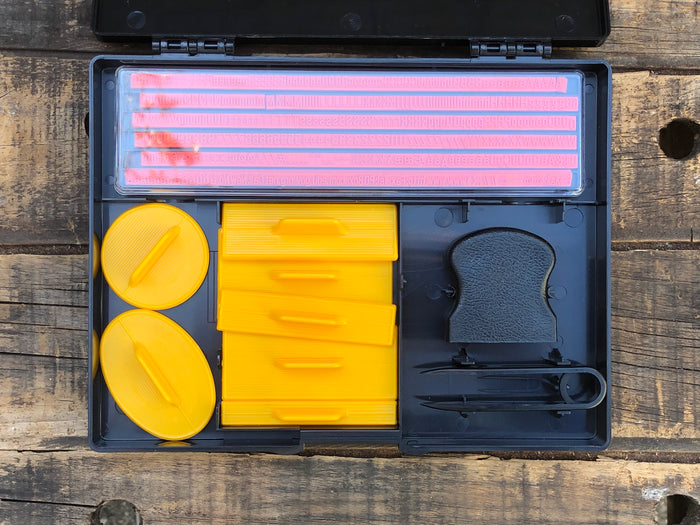 Shiny DIY Stamp Printing Kit - Small and Large Characters