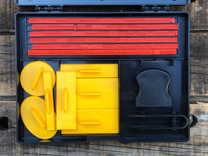 Shiny DIY Stamp Printing Kit - Small Characters