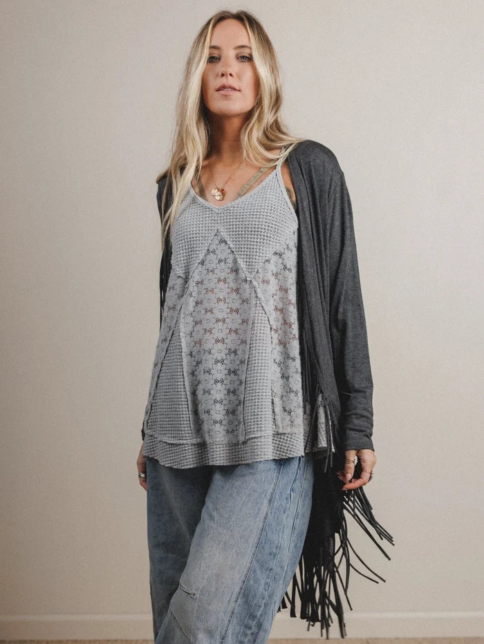 Showstopper Fringe Cardigan
