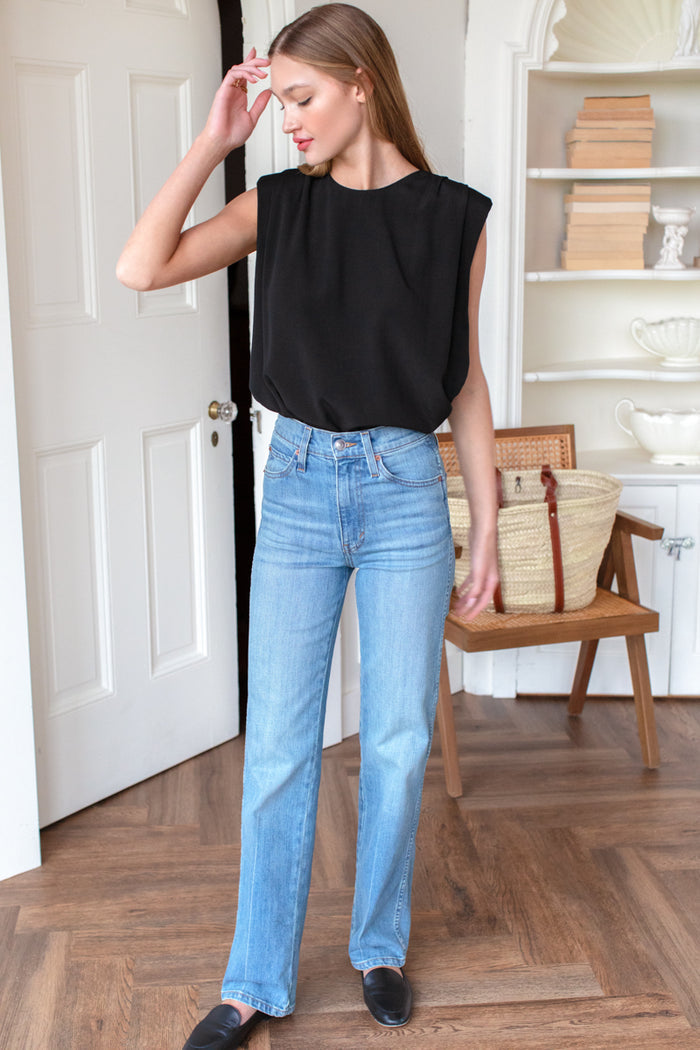 Sleeveless Blouse - Black