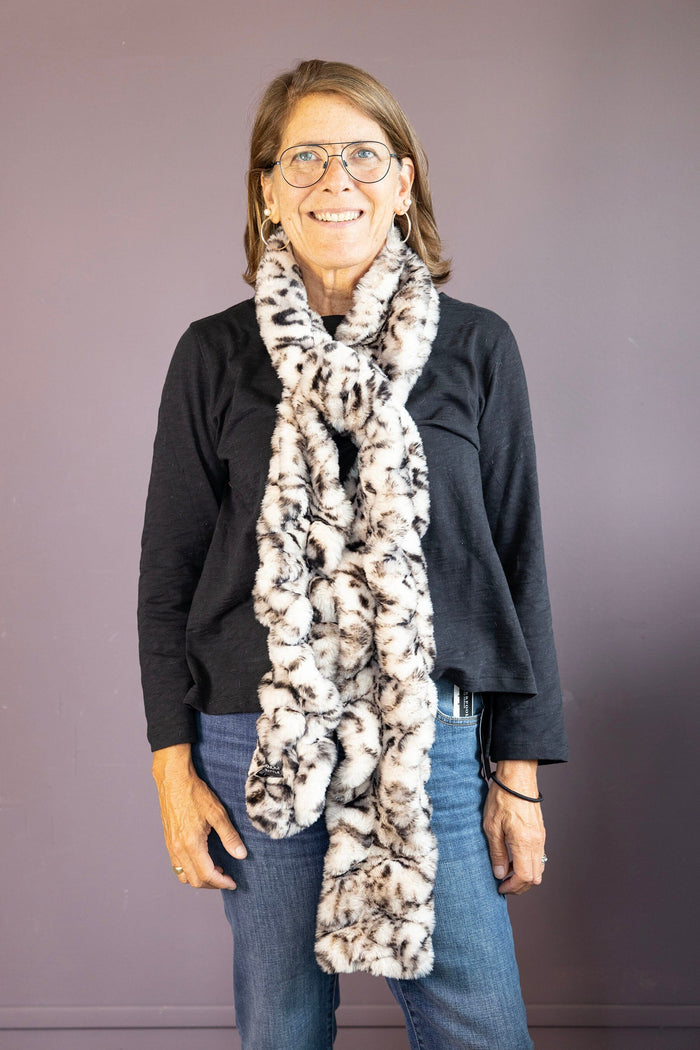 Snow Leopard Classic Scarf