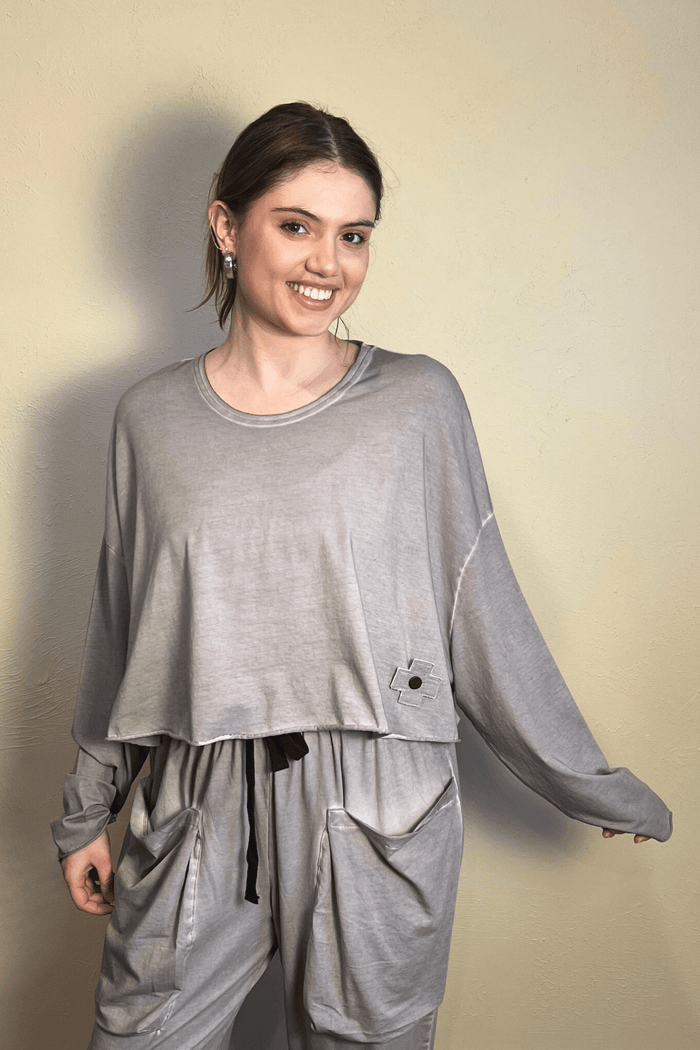 Snuggle Shirt - Cement