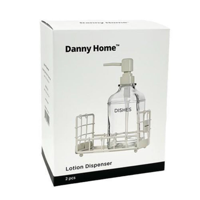 Soap Dispenser With Caddy - 2Pc Set