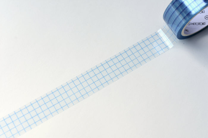SODA Transparent Masking Tape - 15mm - Grid