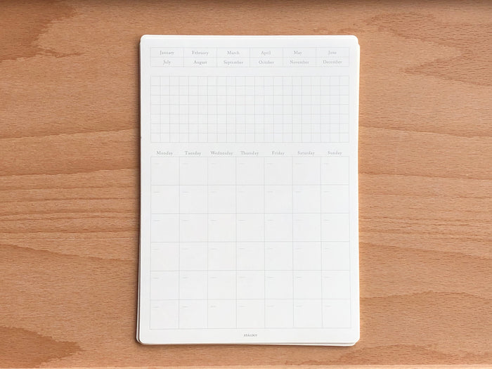 Stalogy Editor’s Series Removable Seal Calendar - Medium