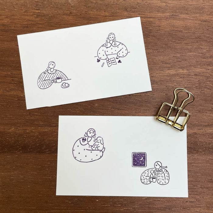 Stamp Marché Illustration Stamp - Marle Sweets