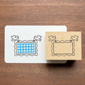 Stamp Marché Labetomo Stamp - Bird Frame