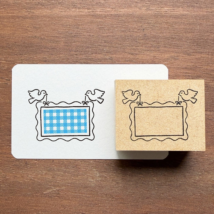 Stamp Marché Labetomo Stamp - Bird Frame