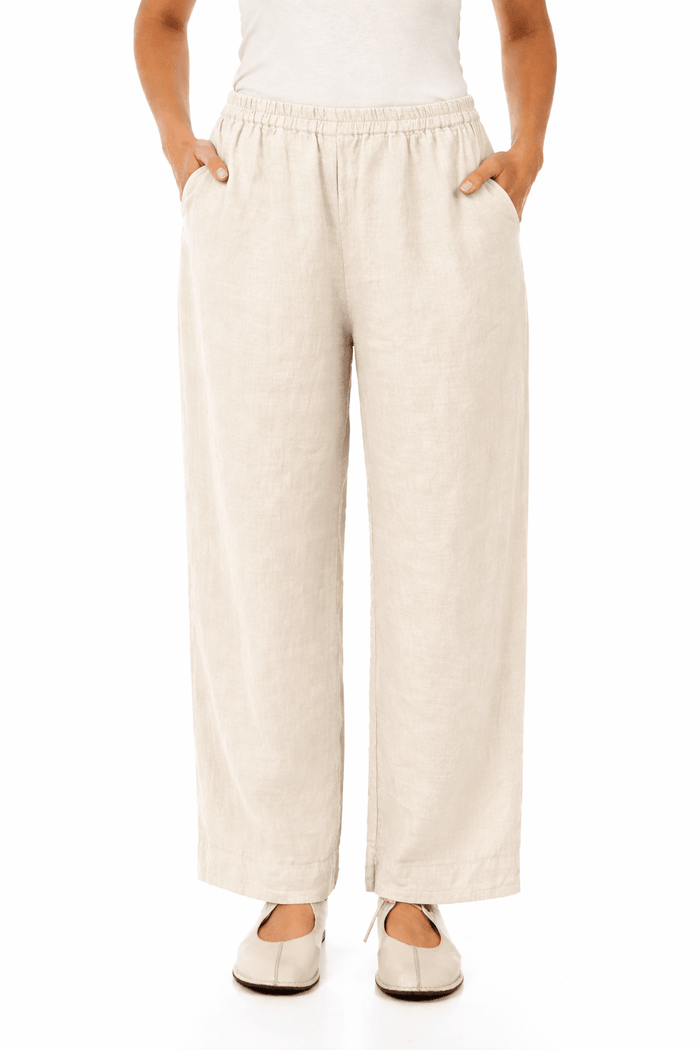 Straight Linen Pant