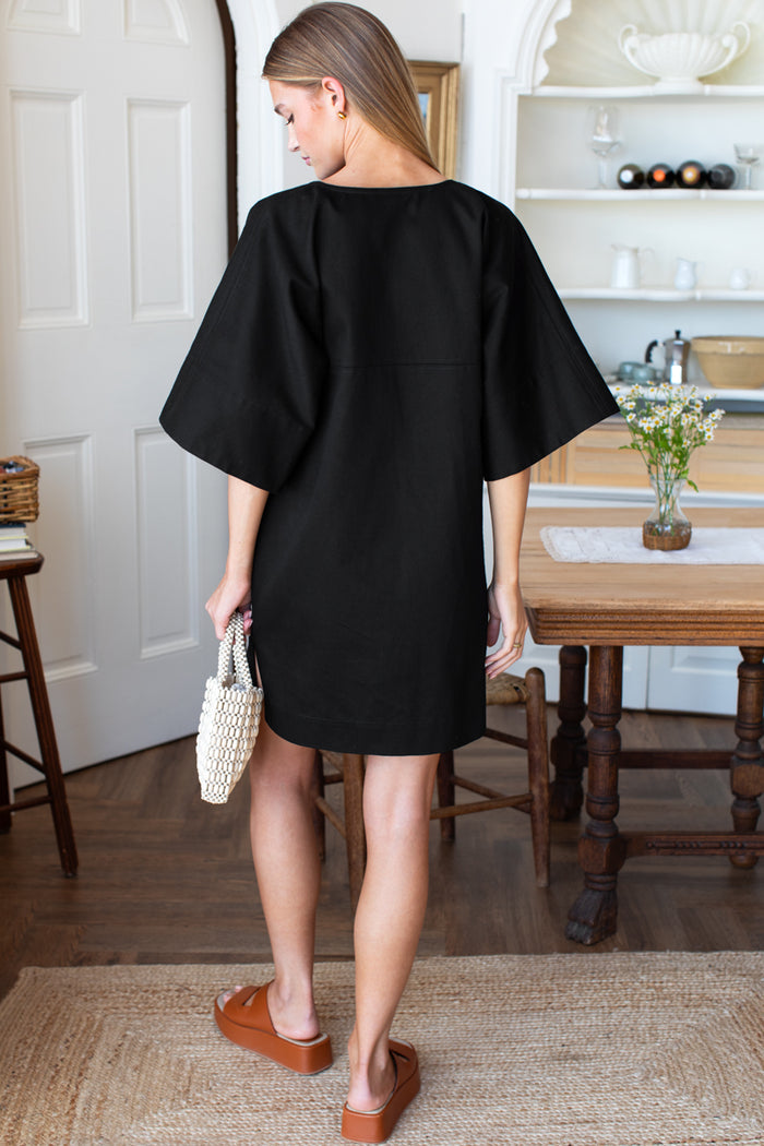 Structured Dress - Black