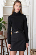 Studio Pocket Skirt - Black Organic