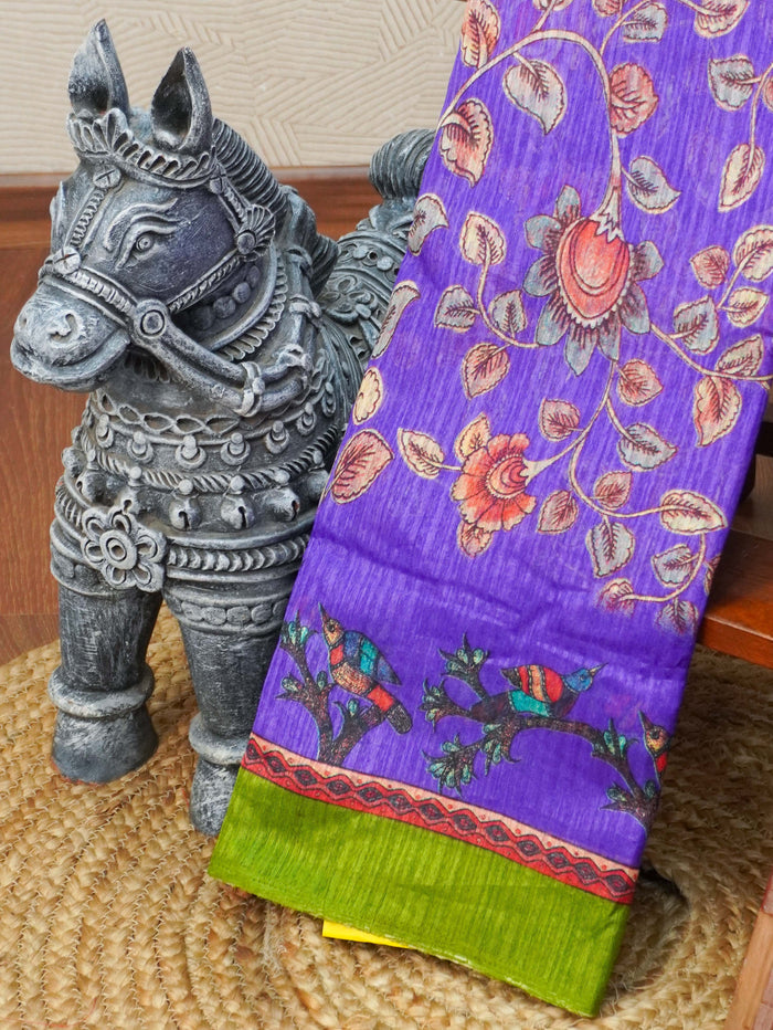 Summer Loom Cotton Saree | TTDS3591
