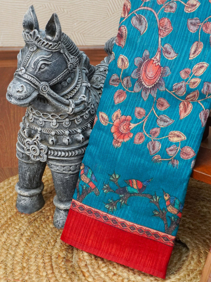 Summer Loom Cotton Saree | TTDS3591