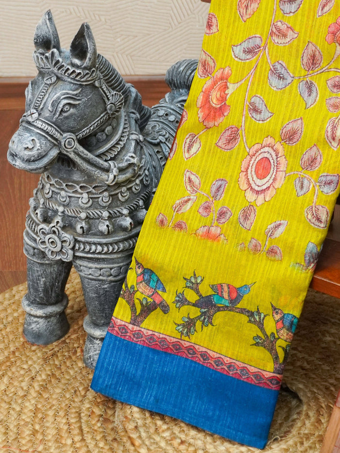Summer Loom Cotton Saree | TTDS3591