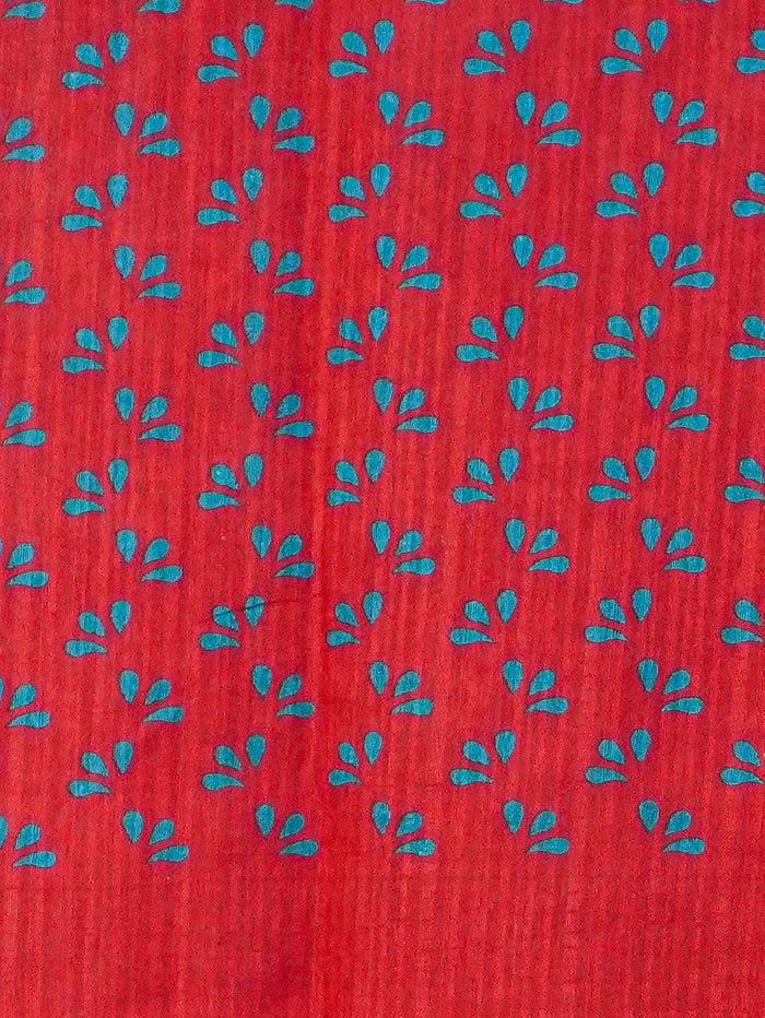Summer Loom Cotton Saree | TTDS3591