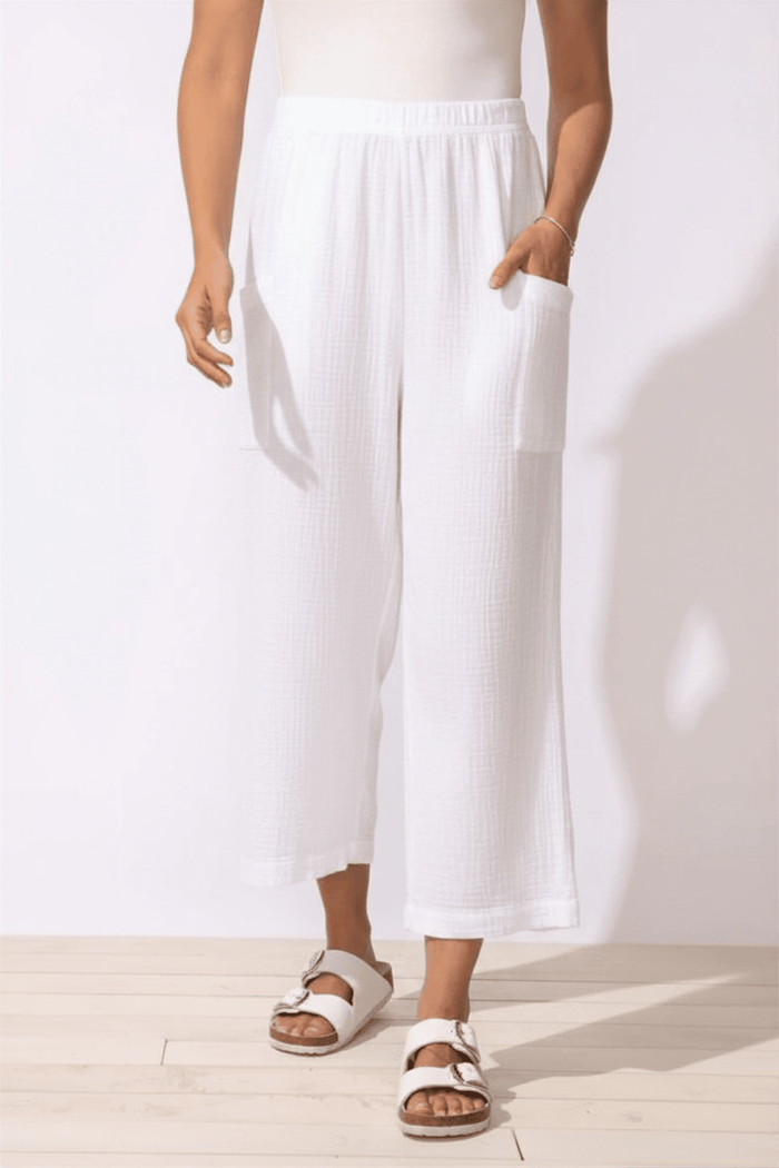Sunkissed Gauze Pocket Flood Pant