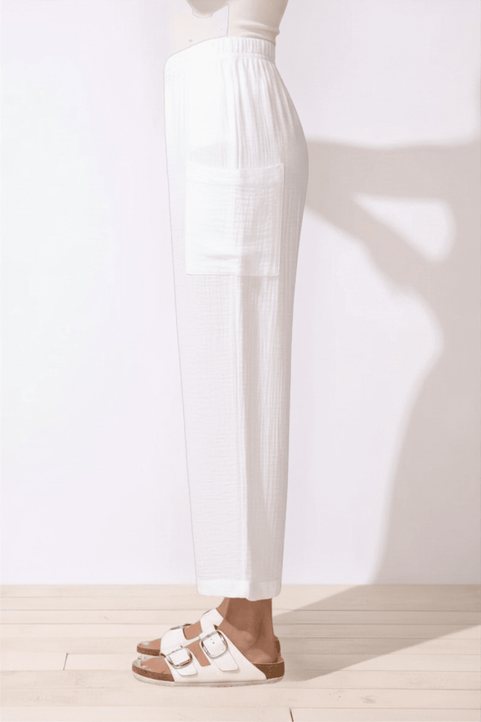 Sunkissed Gauze Pocket Flood Pant