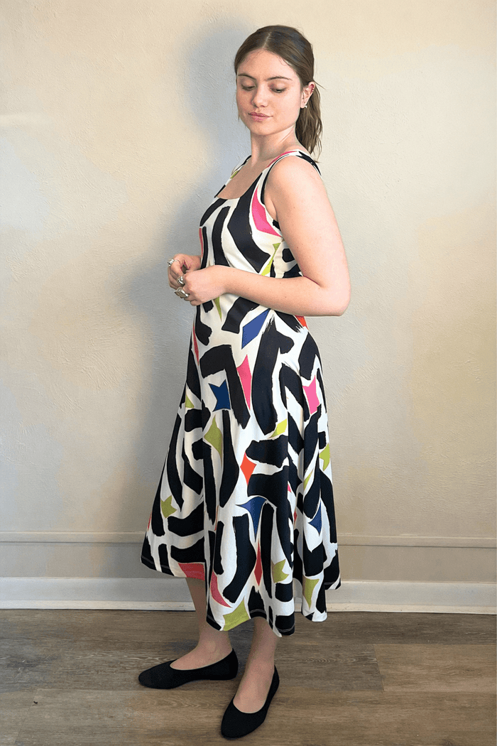 Tenerif Dress - Geo