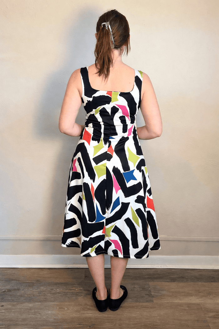 Tenerif Dress - Geo