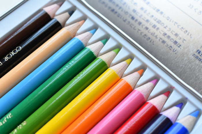 Tombow 1500 NQ Series Mini Colored Pencils - 12 Colors Set