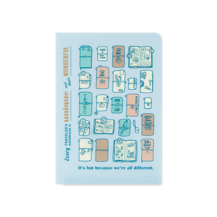 Traveler's 2027 Clear Folder - Passport Size
