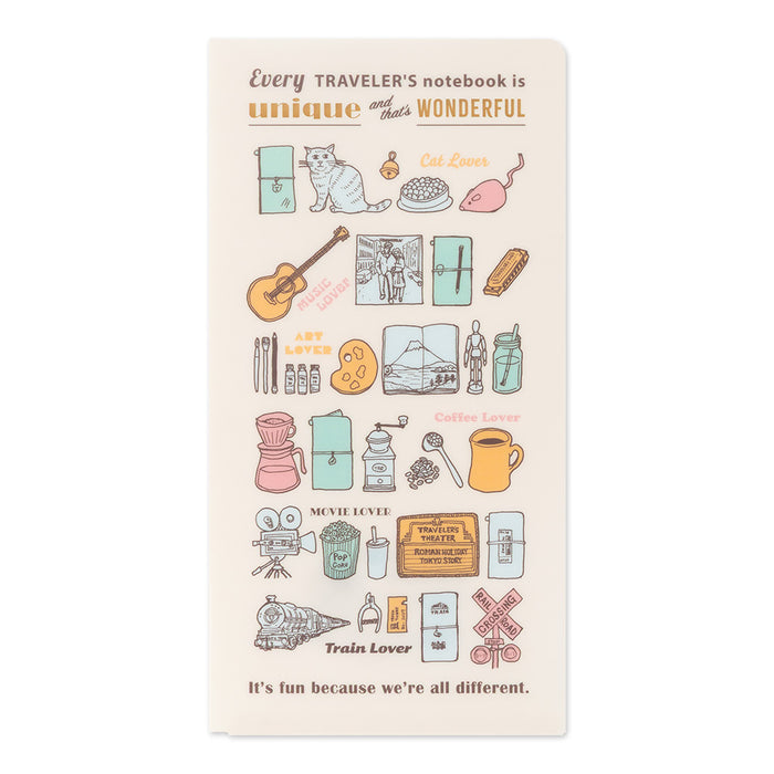 Traveler's 2027 Clear Folder - Regular Size