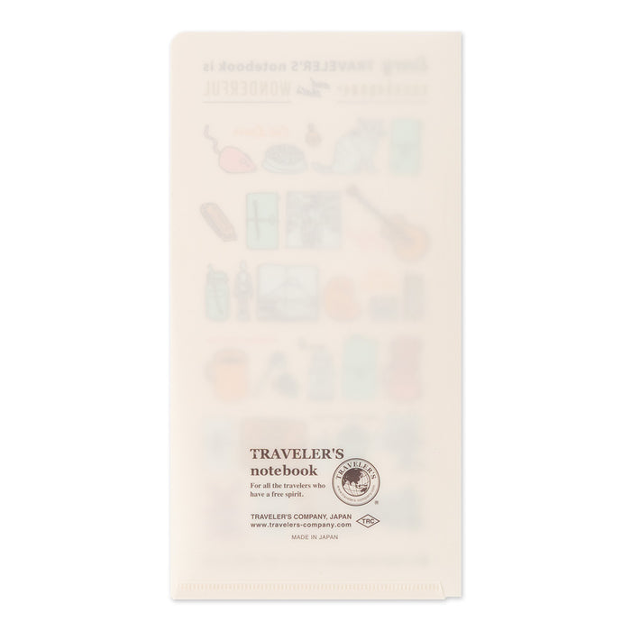 Traveler's 2027 Clear Folder - Regular Size