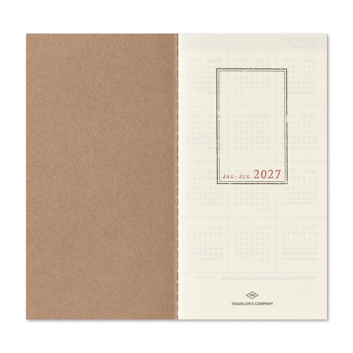 Traveler's 2027 Weekly & Memo Diary - Regular Size