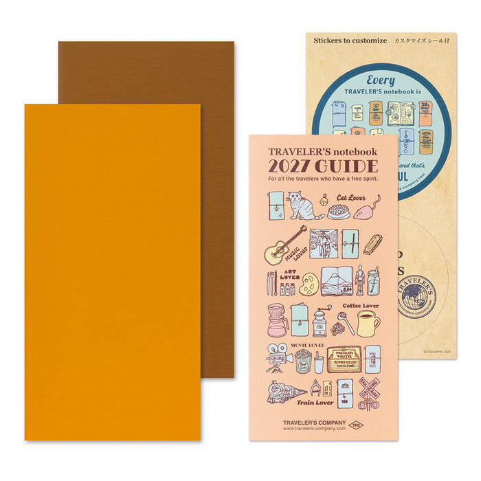Traveler's 2027 Weekly Vertical Diary - Regular Size