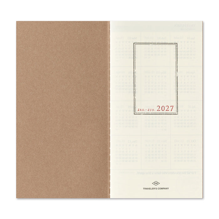 Traveler's 2027 Weekly Vertical Diary - Regular Size