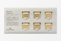 TRAVELER'S Brass Index Clips