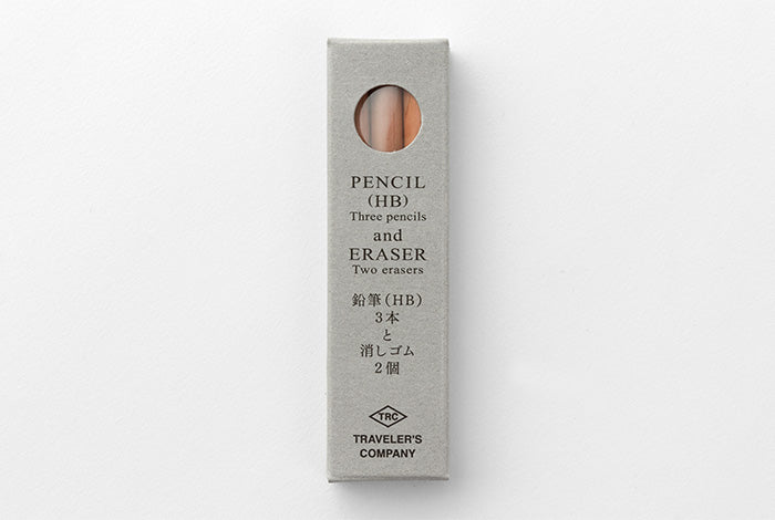 TRAVELER'S Brass Pencil and Eraser Refills
