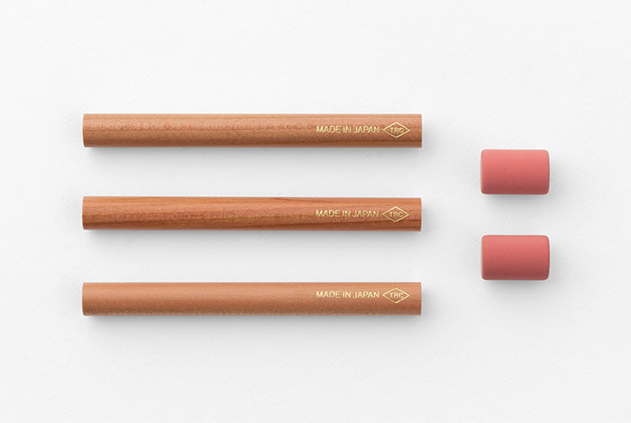 TRAVELER'S Brass Pencil and Eraser Refills