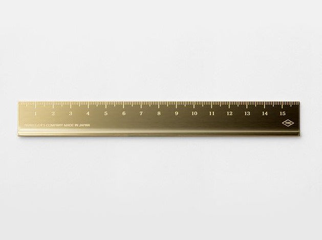 TRAVELER'S Brass Ruler