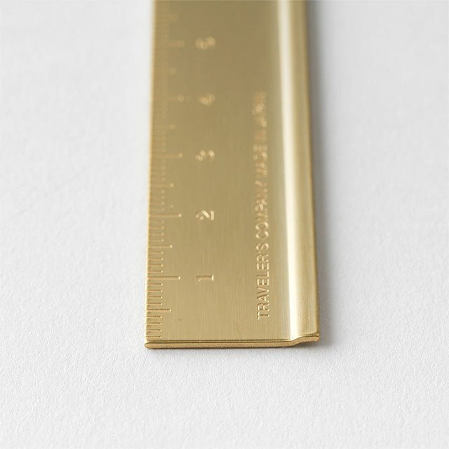 TRAVELER'S Brass Ruler