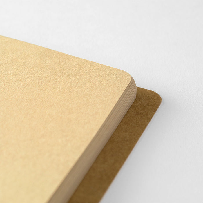 TRAVELER'S Company - Spiral Ring Notebook - Blank DW Kraft Paper - A6 Slim