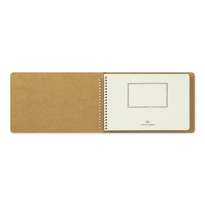TRAVELER'S Company - Spiral Ring Notebook - Blank DW Kraft Paper - B6