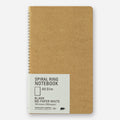 TRAVELER'S Company - Spiral Ring Notebook - Blank MD Paper White - A5 Slim