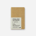 TRAVELER'S Company - Spiral Ring Notebook - Blank MD Paper White - A6 Slim