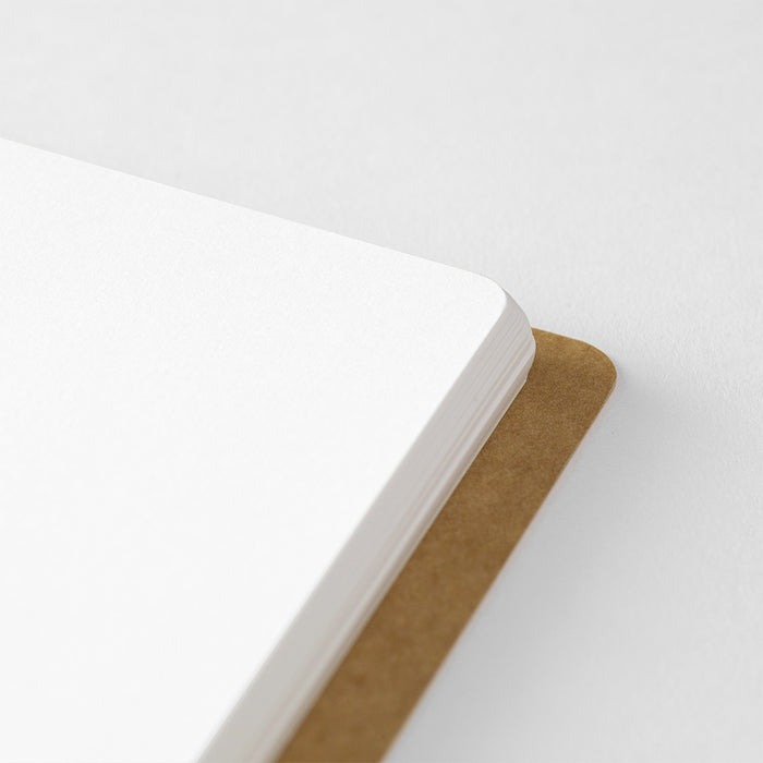TRAVELER'S Company - Spiral Ring Notebook - Blank MD Paper White - A6 Slim