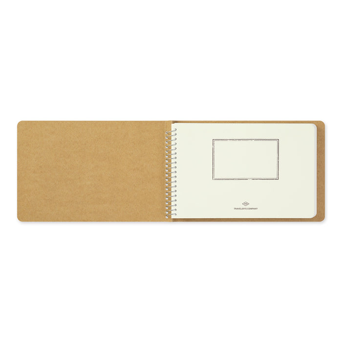 TRAVELER'S Company - Spiral Ring Notebook - Blank MD Paper White - B6