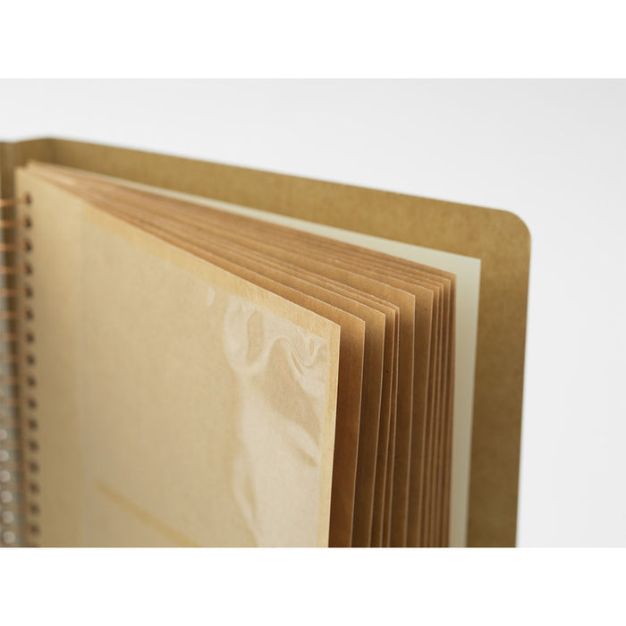 TRAVELER'S Company - Spiral Ring Notebook - Card File - A5 Slim
