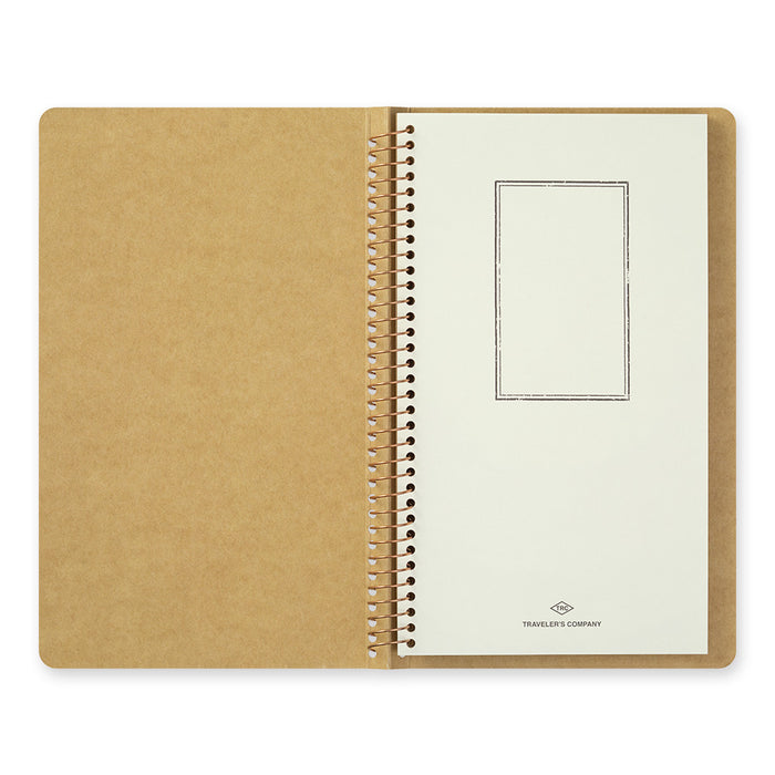 TRAVELER'S Company - Spiral Ring Notebook - Card File - A5 Slim