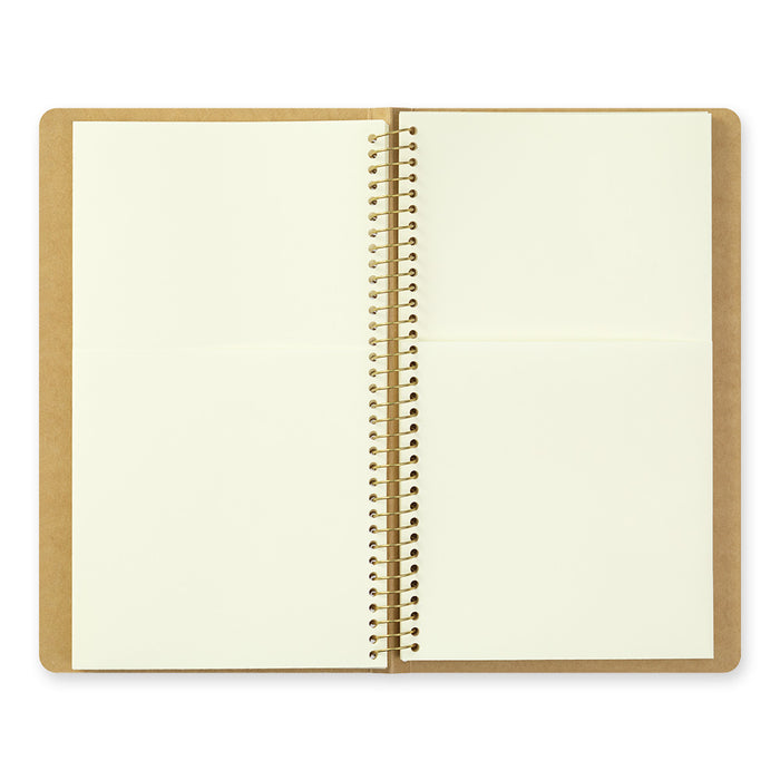 TRAVELER'S Company - Spiral Ring Notebook - Paper Pocket - A5 Slim