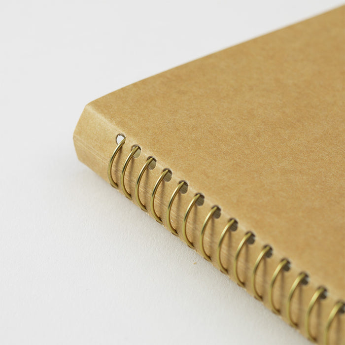 TRAVELER'S Company - Spiral Ring Notebook - Paper Pocket - A6 Slim