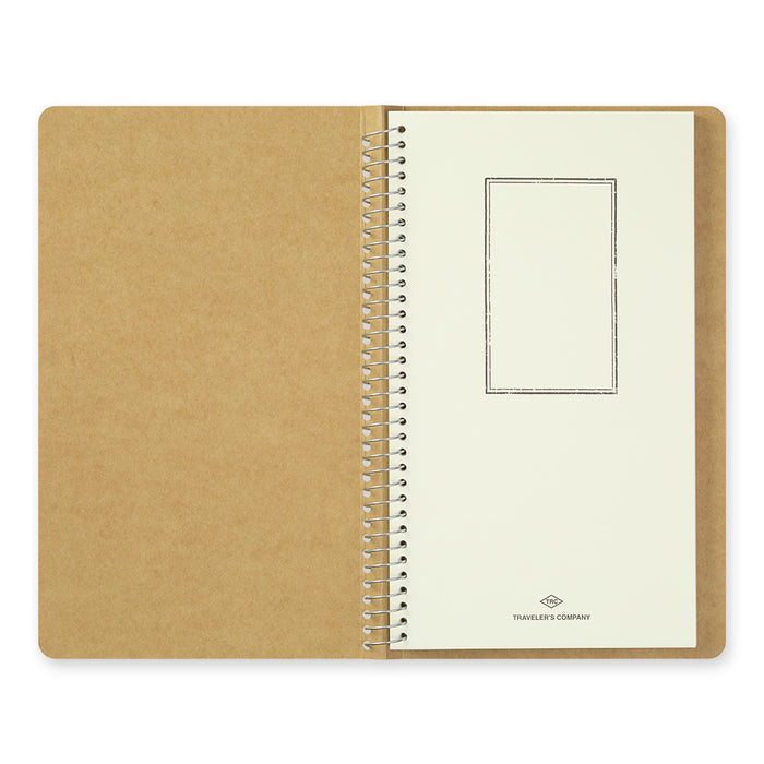 TRAVELER'S Company - Spiral Ring Notebook - Watercolor Paper - A5 Slim