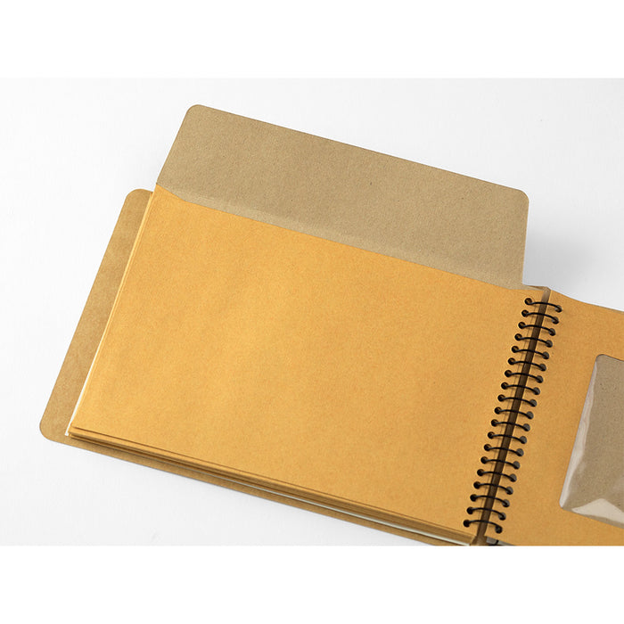 TRAVELER'S Company - Spiral Ring Notebook - Window Envelope - B6